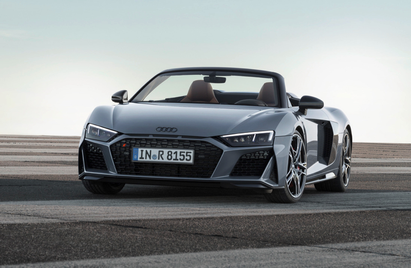 Audi R8 coupé et spyder : facelift pour 2019