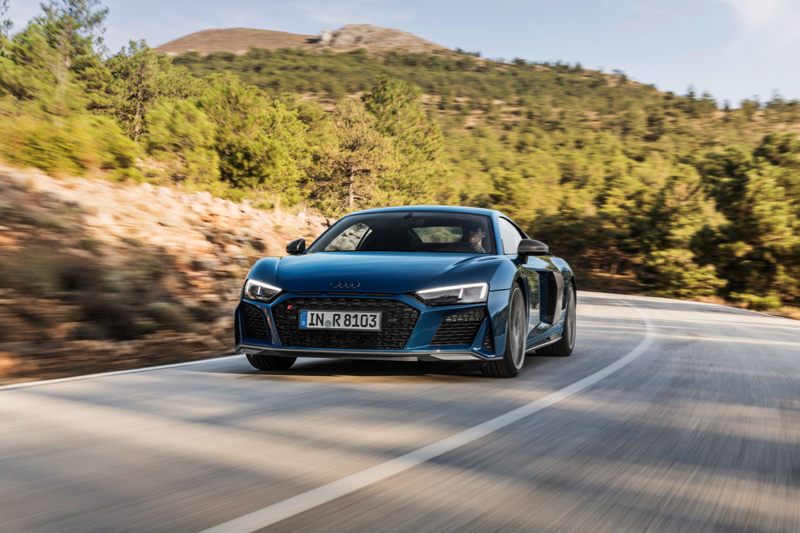 Audi R8 coupé et spyder : facelift pour 2019