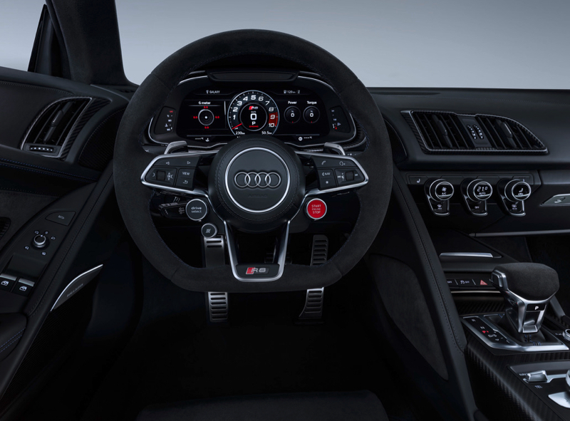 Audi R8 coupé et spyder : facelift pour 2019