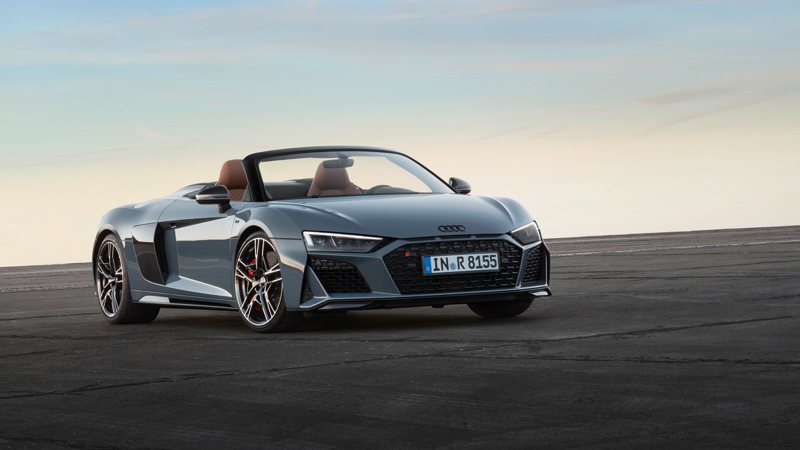 Audi R8 coupé et spyder : facelift pour 2019