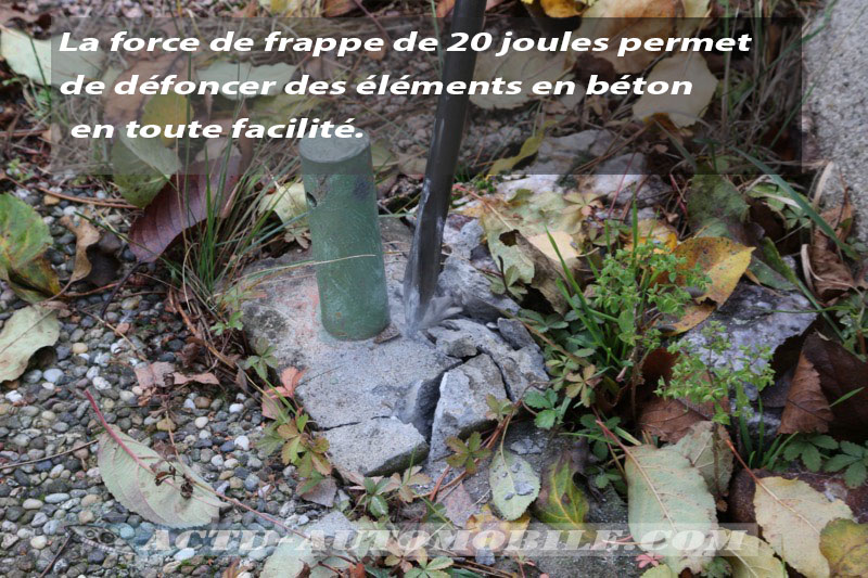 Test burineur AEG PM10E
