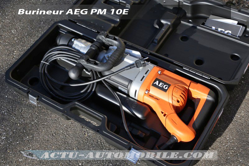 Test burineur AEG PM10E