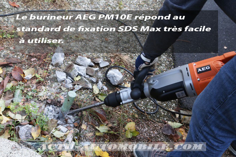 Test burineur AEG PM10E