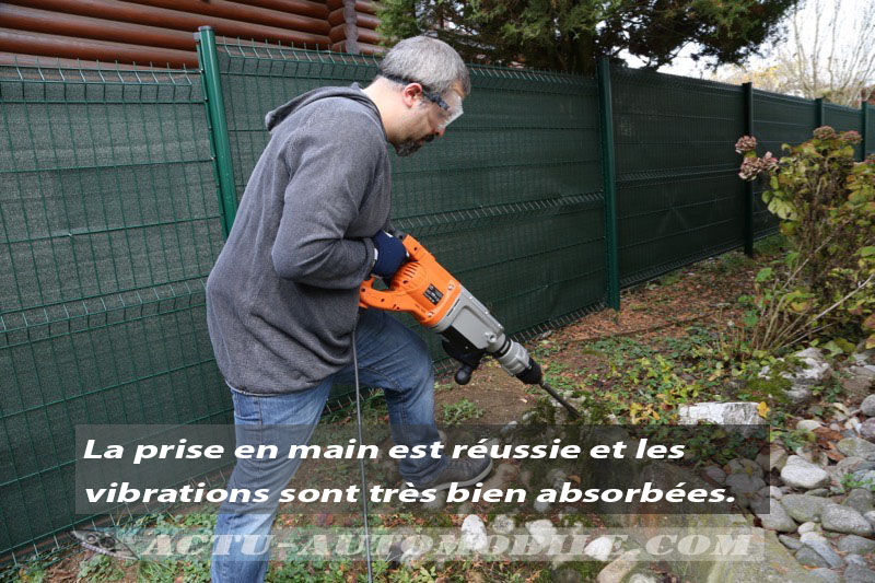 Test burineur AEG PM10E