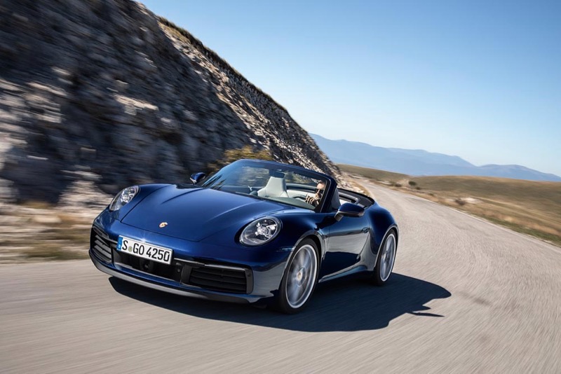 Nouvelle Porsche 911 Cabriolet