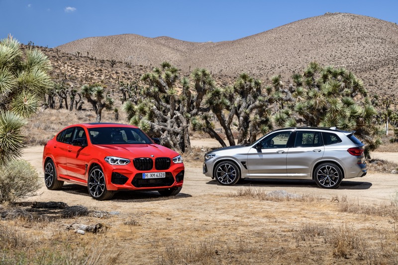 BMW X3 M et X4 M