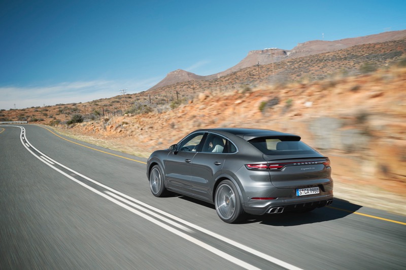 Nouvelle Porsche Cayenne Turbo Coupé