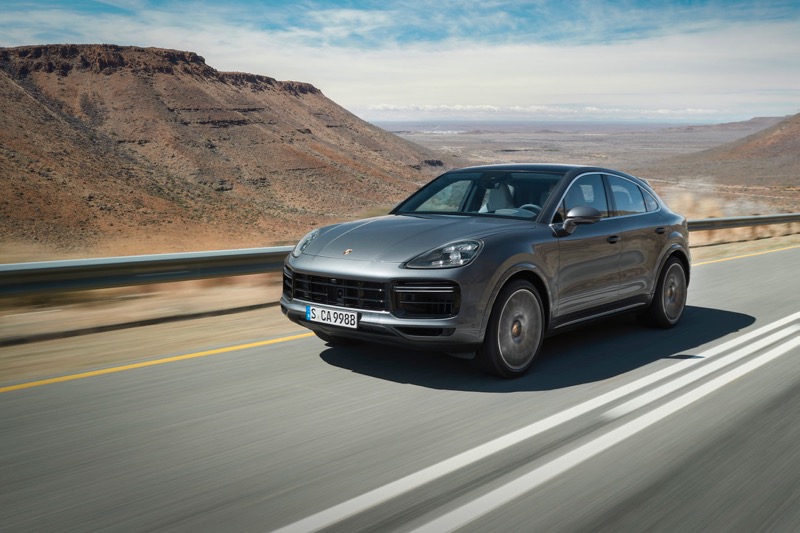 Nouvelle Porsche Cayenne Turbo Coupé