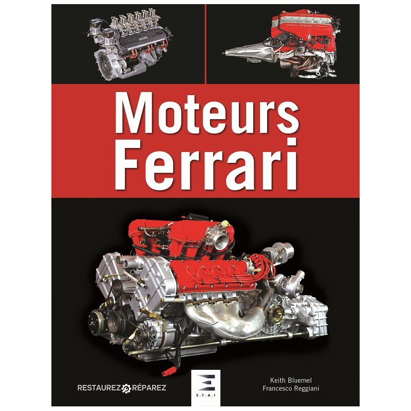 Livre : Moteurs Ferrari chez E.T.A.I