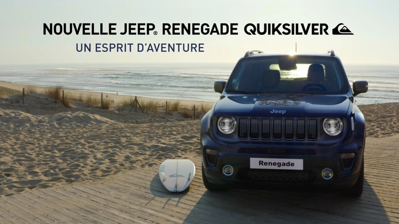 Nouvelle Jeep Renegade Quiksilver Edition