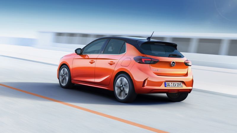 nouvelle Opel Corsa e électrique