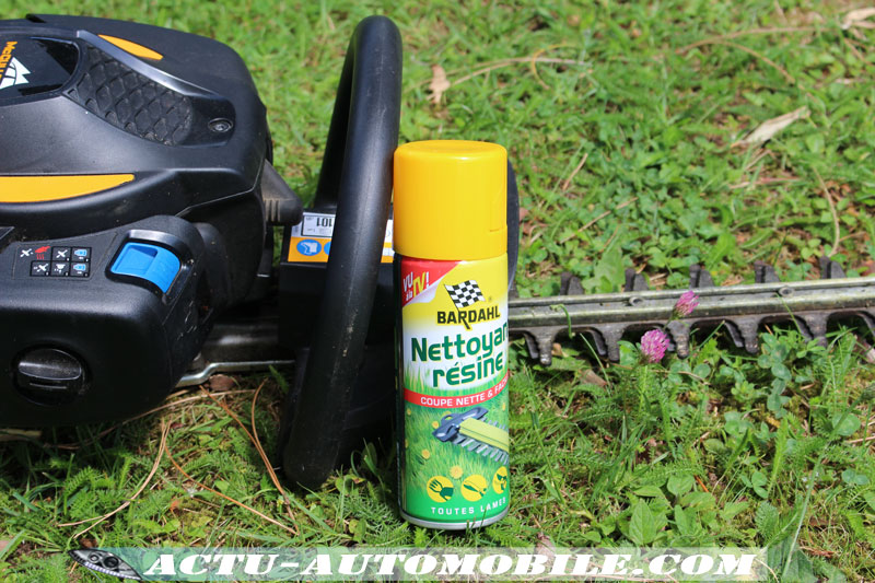 Nettoyant résine taille haie jardin Bardhahl