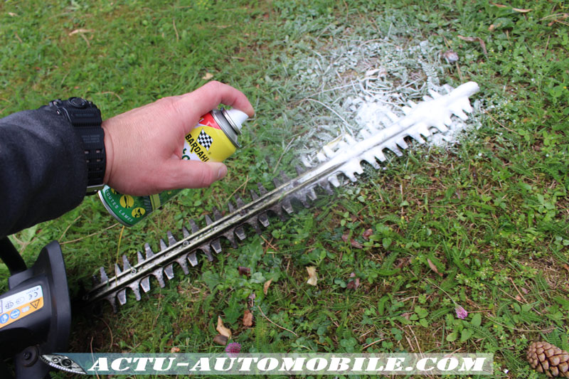 Nettoyant résine taille haie jardin Bardhahl