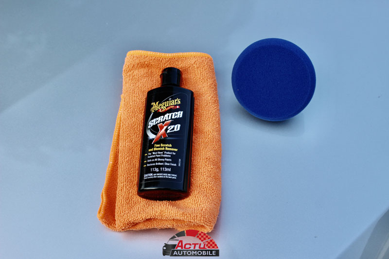 Efface-rayures Meguiar's ScratchX 2.0, meilleur produit efface-rayures pour  carrosserie : Meguiar's Direct