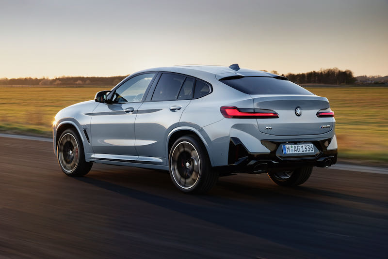 L'arrière revu du nouveau BMW X4