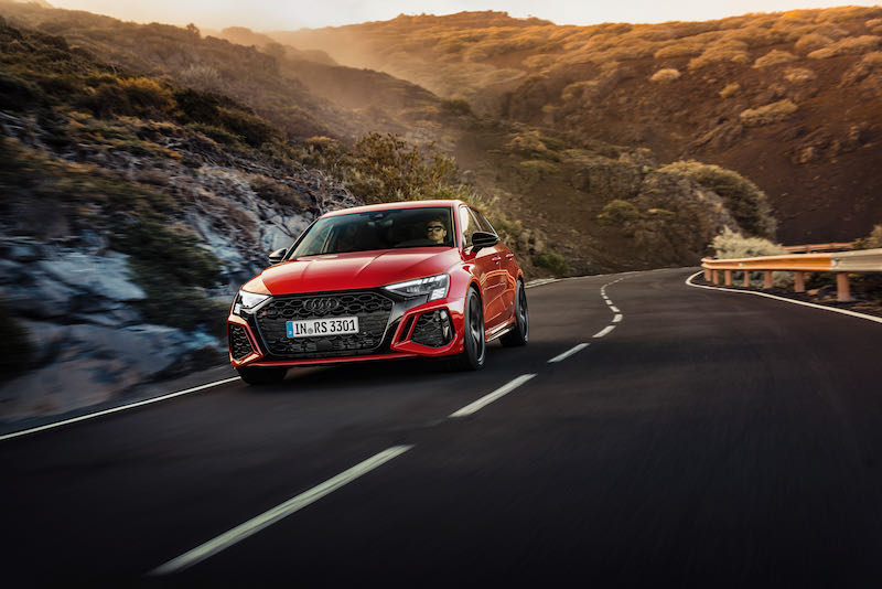 Audi RS3 Tango red