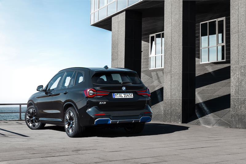 L'arrière du nouveau BMW iX3