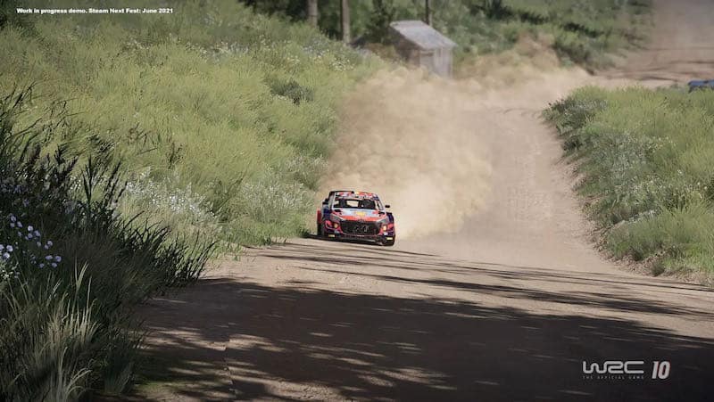 Test WRC 10 sur PS5