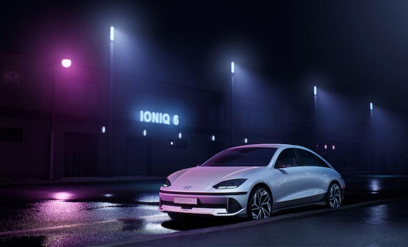 La nouvelle Ioniq 6 ne manque pas de style