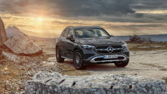 La face avant du nouveau GLC AvantGarde