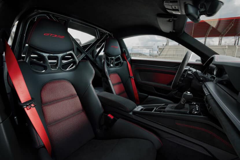 Les sièges intégraux de la nouvelle 911 GT3 RS