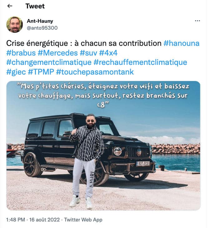 La polémique enfle autour de la voiture de Cyril Hanouna