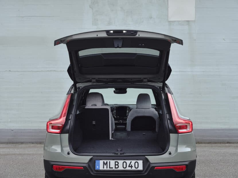 Le coffre du XC40 Recharge Twin