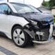 Une BMW i3 accidentée en Allemagne