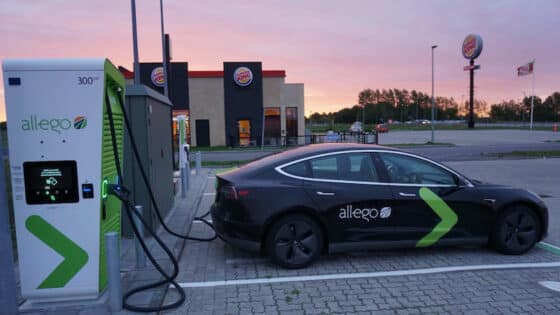 La recharge des voitures électriques va augmenter sur les bornes Allego dès octobre