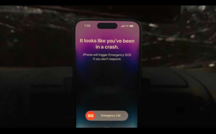 L'iPhone 14 saura détecter si vous avez un accident de voiture