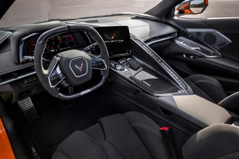 L'intérieur de cette Corvette Z06