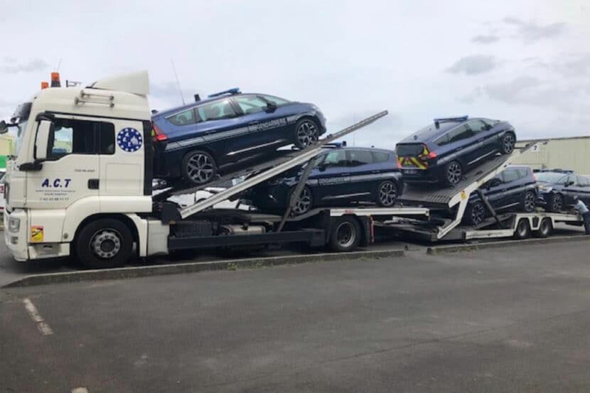 Les livraisons en cours de Renault Grand Scénic de Gendarmerie