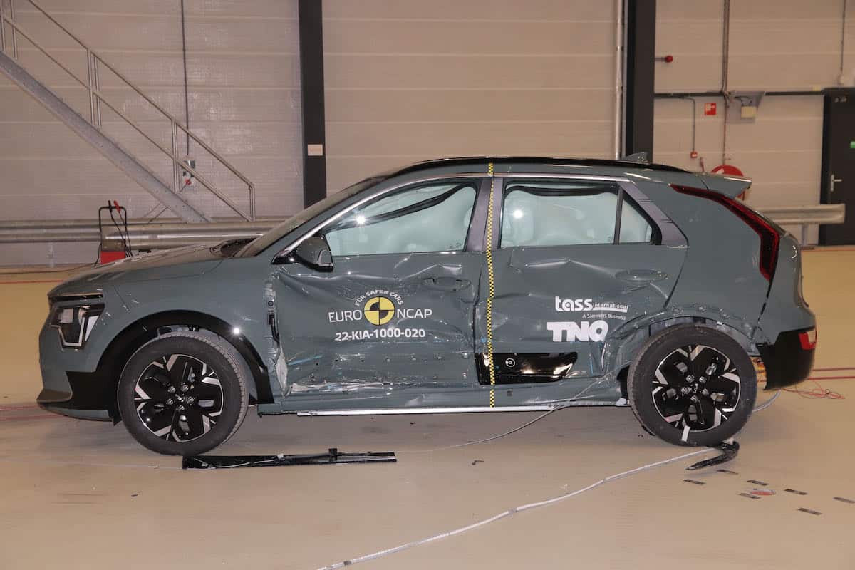 Deux notes de 4 et 5 étoiles pour le Kia Niro au crashtest EuroNCAP
