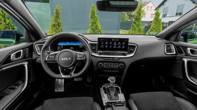 L'intérieur de la Kia Xceed restylée