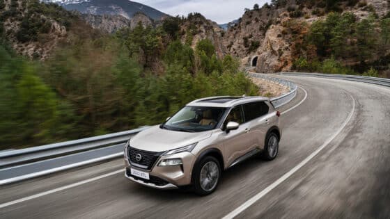Le nouveau Nissan X-Trail sur la route
