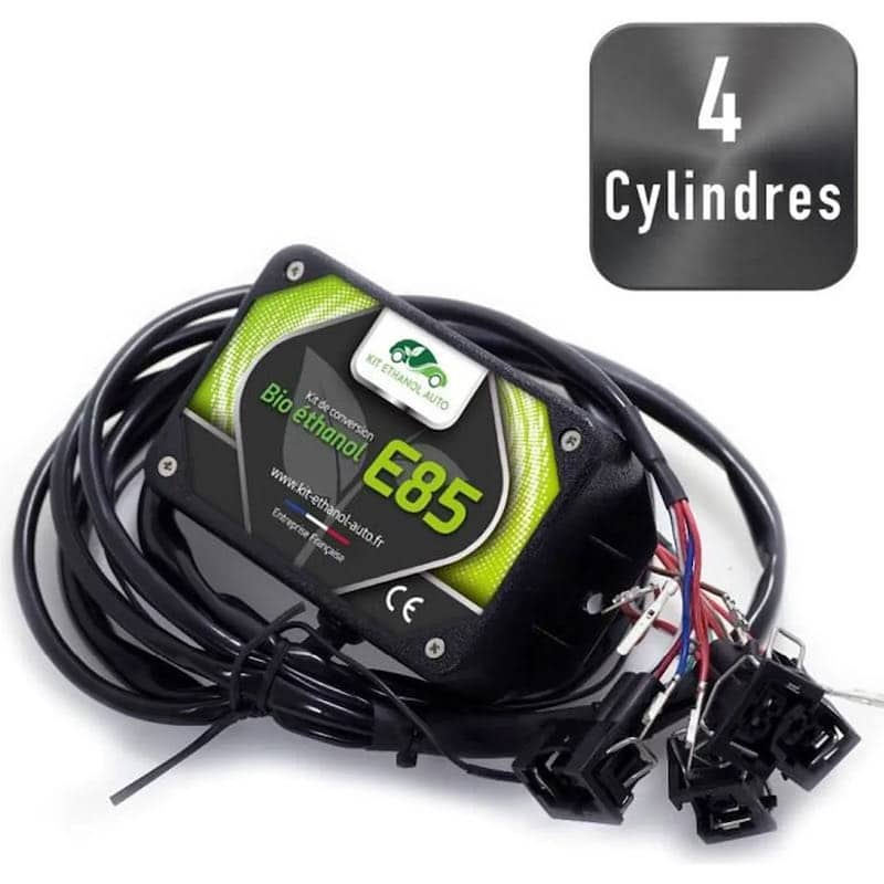 Un boitier E85 compatible pour les moteurs 4 cylindres et proposé en achat sans pose