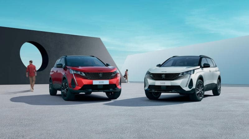 Peugeot confirme les 3008 et 5008 Hybrides sans prise pour 2023