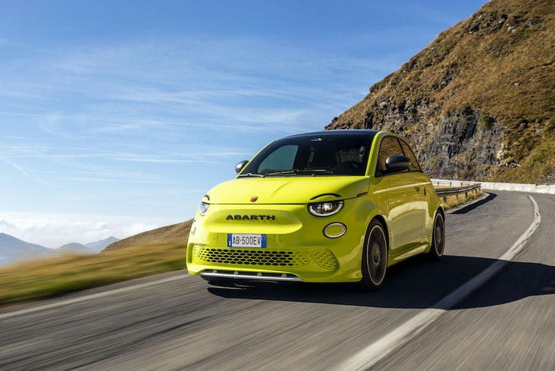 Abarth 500e la nouvelle sportive électrique