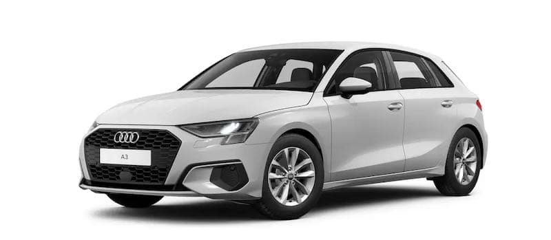 L'Audi A3 Sportback dans sa configuration de base