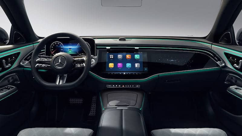 La nouvelle Mercedes Classe E mise sur son intérieur éblouissant