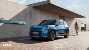 Le Kia EV9 dévoile son autonomie et ses performances