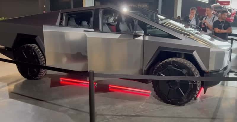 Tesla Cybertruck version Beta - image : Tesla Daily