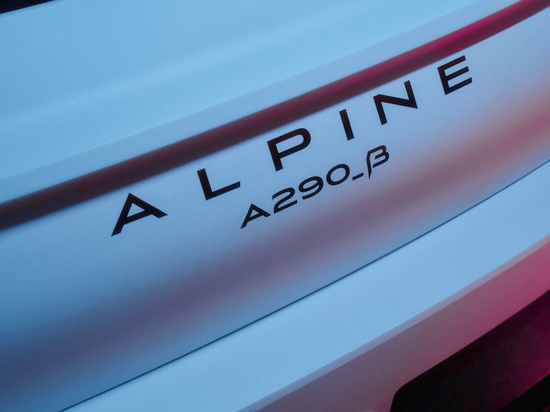 Alpine annonce un concept car A290 bêta de sa future citadine