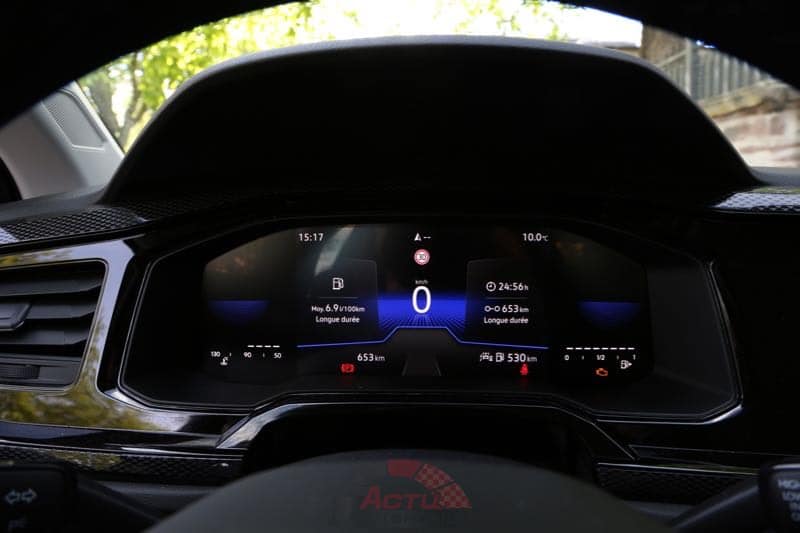 Le Virtual cockpit est de série sur la Polo Life