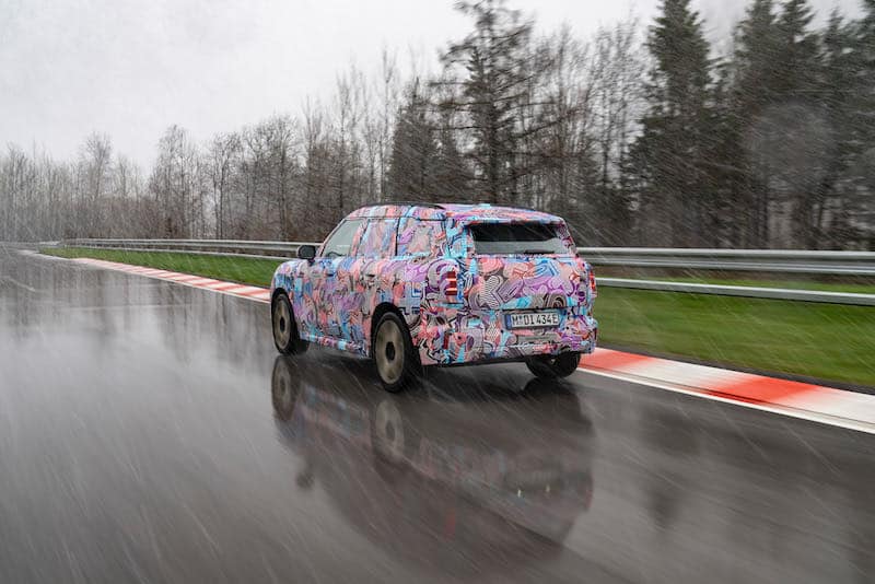 Le Mini Countryman électrique en phase de tests