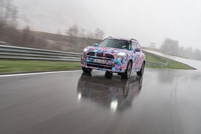 Le Mini Countryman électrique en phase de tests