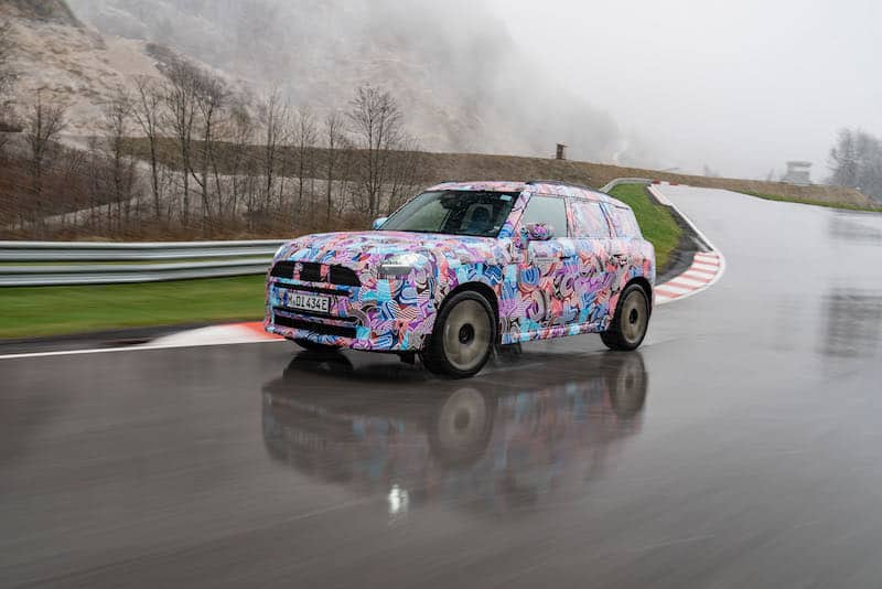 Le Mini Countryman électrique en phase de tests