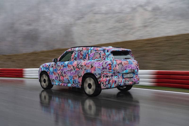 Le Mini Countryman électrique en phase de tests