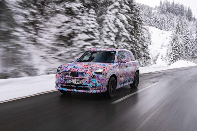 Le Mini Countryman électrique en phase de tests