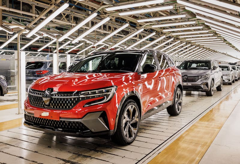 Le Renault Austral à l'usine de Palencia